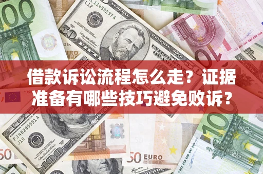 北京借款诉讼流程怎么走？证据准备有哪些技巧避免败诉？
