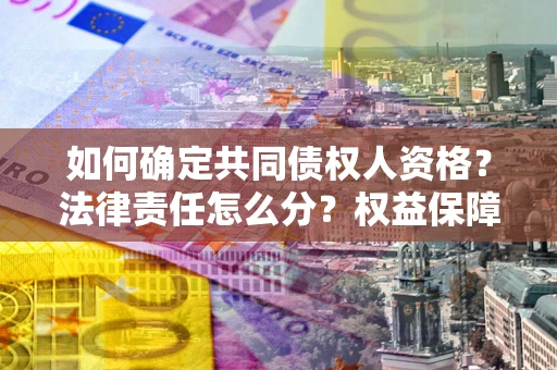 北京如何确定共同债权人资格？法律责任怎么分？权益保障技巧揭秘！
