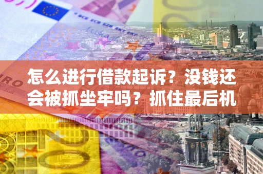 北京怎么进行借款起诉？没钱还会被抓坐牢吗？抓住最后机会！