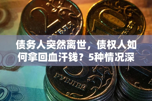 北京债务人突然离世，债权人如何拿回血汗钱？5种情况深度解析
