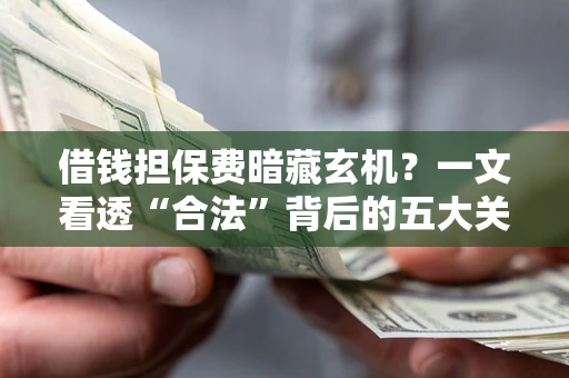北京借钱担保费暗藏玄机？一文看透“合法”背后的五大关键陷阱
